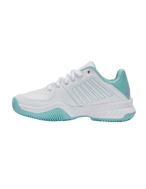Kswiss Court Express Hb Blanco Azul Mujer | Ofertas de pádel